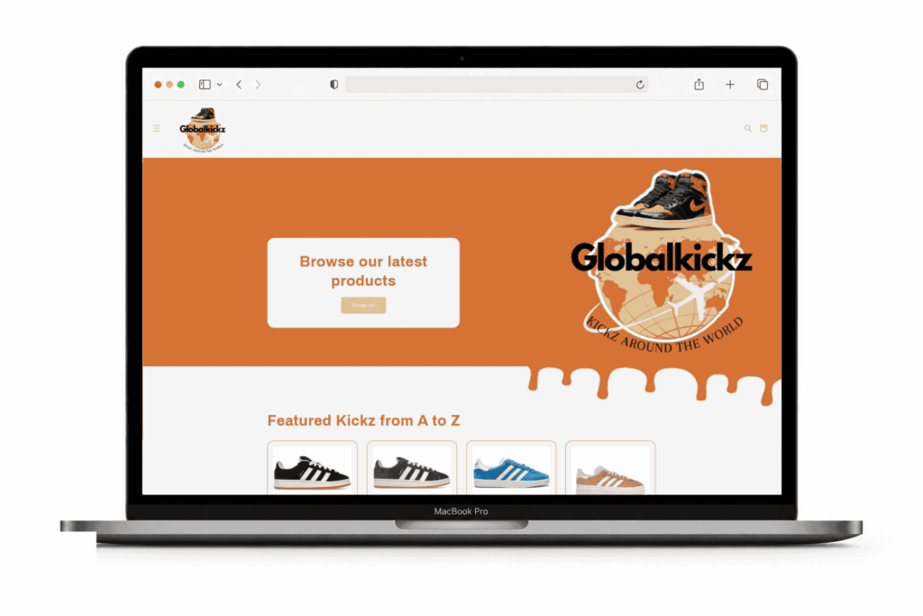 Sneaker Webshop Shopify
