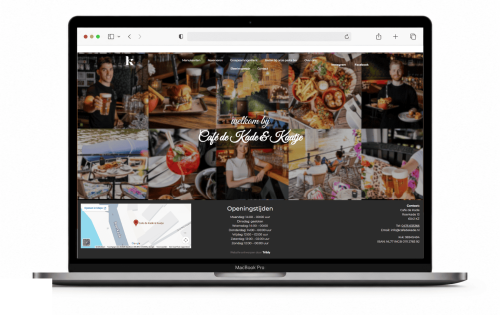Cafe de Kade WordPress website